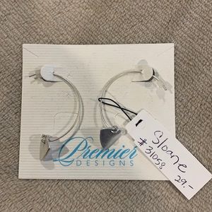 “Sloane” Premier Silver Earrings